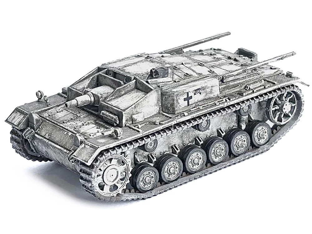 НЕМЕЦКИЙ STUG III AUSFТАНК E В ЗИМНЕМ КАМУФЛЯЖЕ РОССИЯ 172 ОТ DRAGON MODELS 63255 12490₽