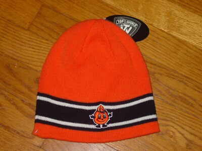 SYRACUSE ORANGE  Orangemen  SKI KNIT HAT CAP NWT .. One Size Fits All