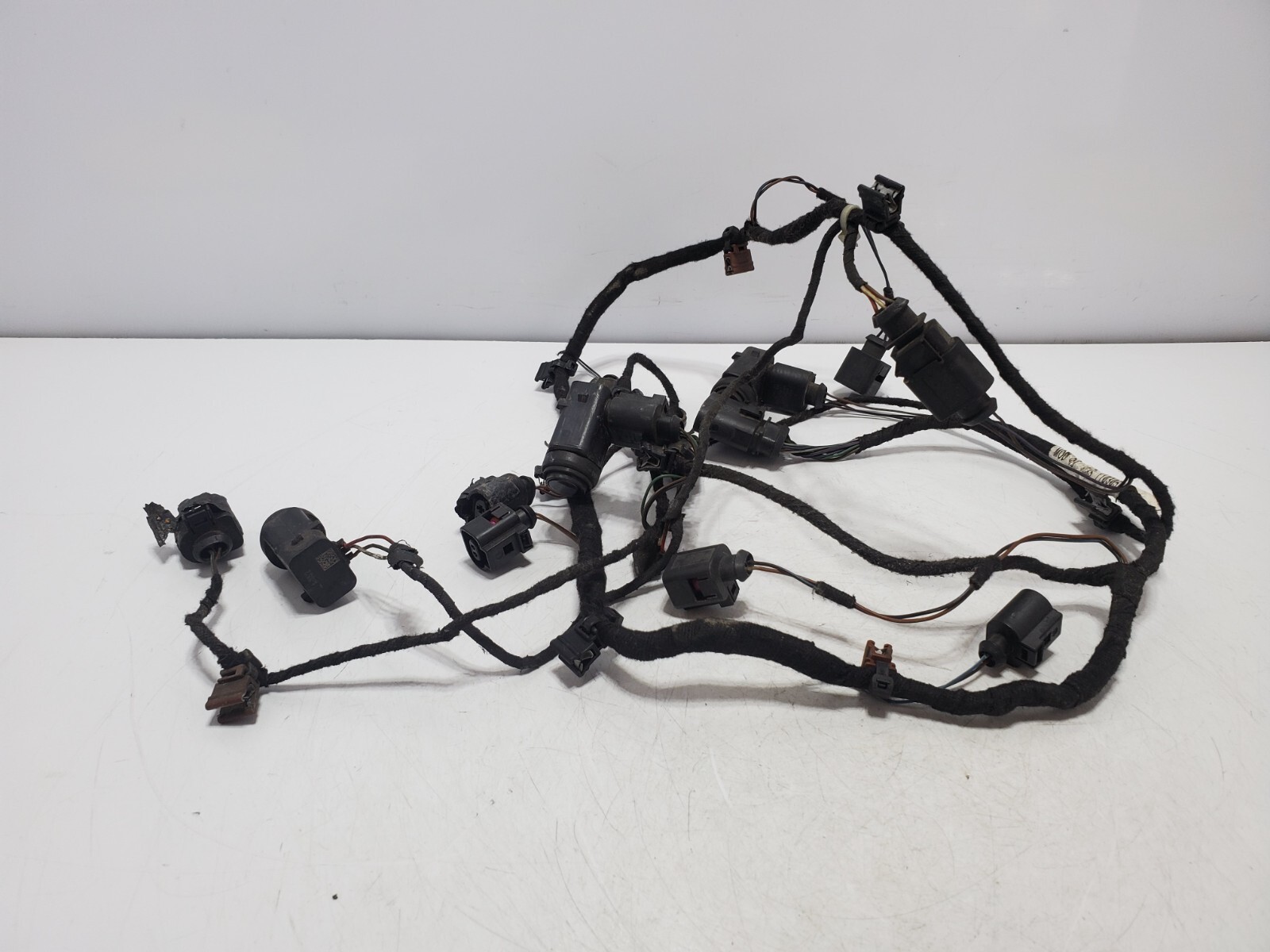 ✅ 03-10 OEM Bentley Continental GT Rear Bumper Parking Sensor PDC Harness Black