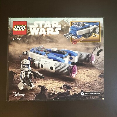 Lego Star Wars Captain Rex Y-wing Microfighter Set #75391 New In
