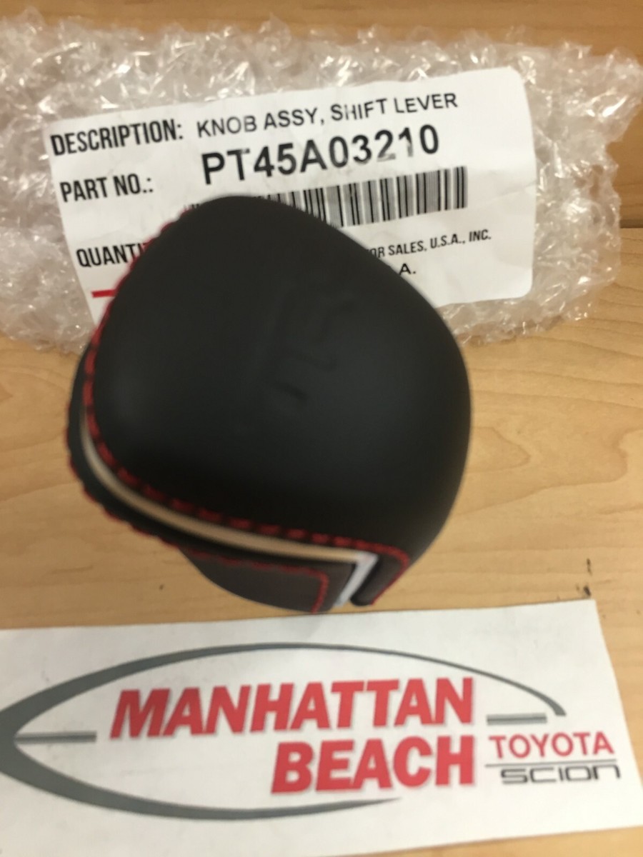 18-24 CAMRY & 19-22 AVALON TRD LEATHER SHIFT KNOB GENUINE TOYOTA