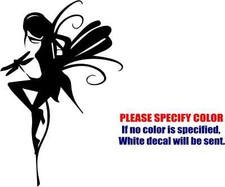 Fairy with Dragonfly Vinyl Decal Sticker Car Truck Window Bumper Various Sizes