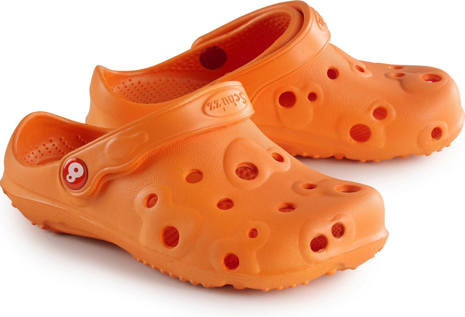 Мороженое Schuzz Schuzz Kinder Clog Badeschuhe в шариках Bébé uni Orange / Апельсиновый