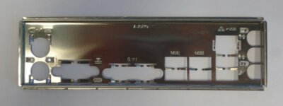 ASRock H61M-DGS Blende - Slotblech - I/O Shield   #42075