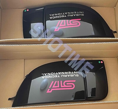 SUBARU GENUINE 02-04 GDB Impreza WRX STI Black Fog Lamp Light Cover OEM