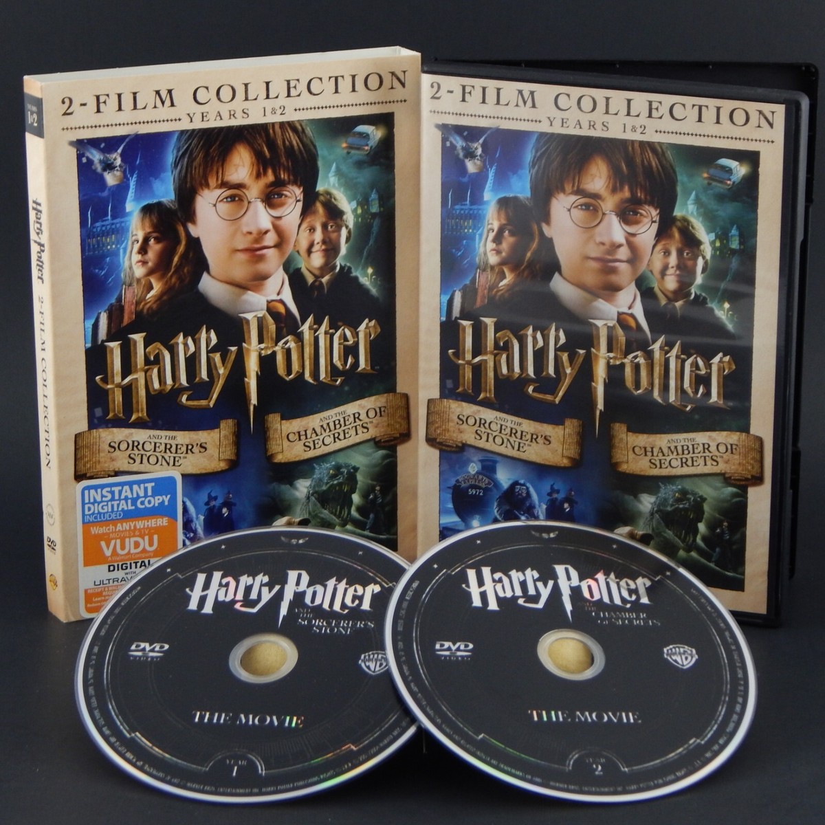 Harry Potter 2-Film Collection Years 1 & 2 Sorcerers Stone Chamber