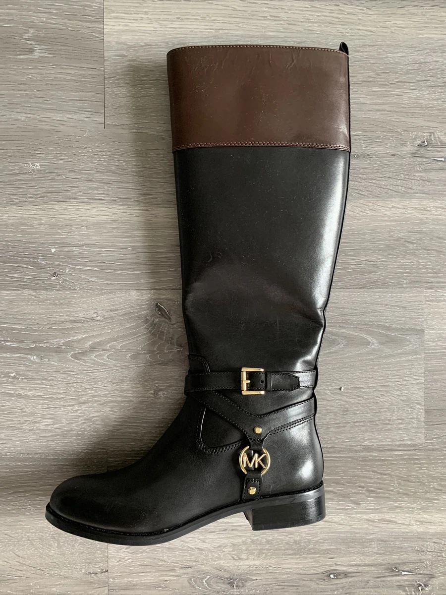 Mk boots black and brown Clearance