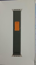 Genuine Apple Watch Band Trail Loop 49mm Black/Gray M/L Fits 145-220mm wrist 