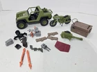 S-509 VINTAGE 1980'S HASBRO GI JOE VAMP & RAM VEHICLES WITH OTHER PARTS
