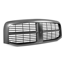 For 2006-2008 Dodge Ram 1500 2500 3500 Hd Mineral Gray Frame Shell Black Grille