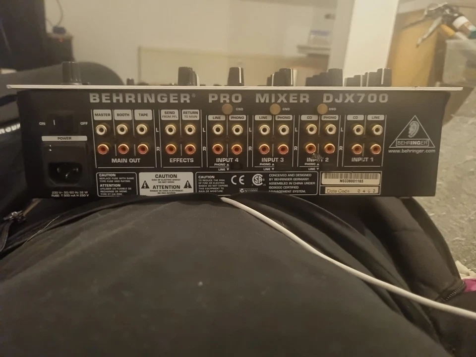 Behringer DJX700 Professional DJ Mixer 5-Channel - Bild 3 von 4