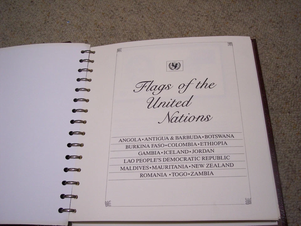 UNICEF "Flags of the United Nations First Day Covers Album - Image 2 of 4