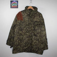 Russian EMR Camo Hunting Jacket Mens XL Menix Pocket Corduroy Shooting Hooded