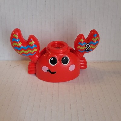 Vtech Jiggle And Giggle Fishing Set Crab Replacement Piece Red #2