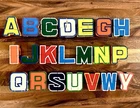 Vintage Alphabots Alpha Bots Transformers Letters Alphabet Set of 21