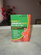 Arnica Pain Relief Gel Fast Acting Neck and Back Pain Relief with Eucalyptus ...
