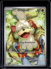 Pokemon SV06: Twilight Masquerade Hisuian Growlithe 181/167 on eBay