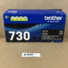 Brother TN730 Genuine Black Toner Cartridge HL-L2350DW Open Box OEM