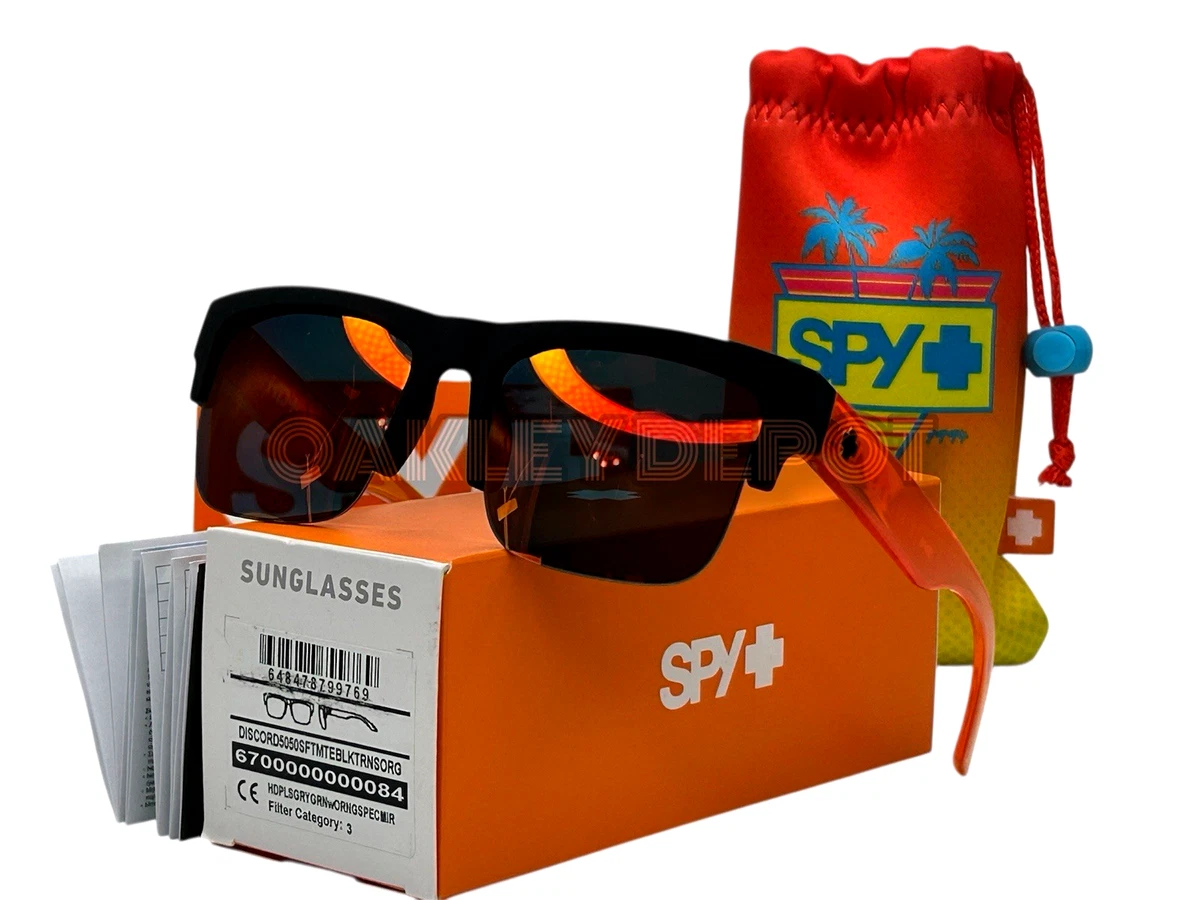 Spy+ Orange Sunglasses for Men for sale | eBay