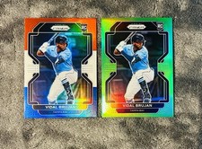 Vidal Brujan 2022 Prizm Lime Prizm SP /125 - Red White & Blue Prizm Parallel