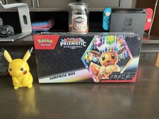 Pokemon Prismatic Evolutions Surprise Box New Sealed