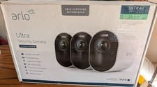 Arlo Ultra 4K UHD Wire-Free Security 3 Camera System In/Outdoor VMS5340-100NAR