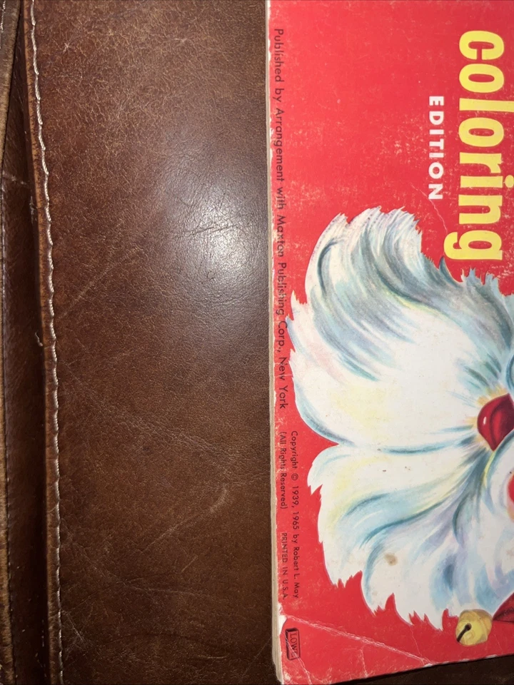 Rudolph, The Rednosed, Reindeer Coloring Book Foto 2 de 3