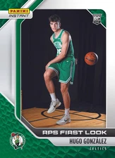 2025 PANINI INSTANT NBA RPS 1ST LOOK 39 HUGO GONZALEZ CELTICS ROOKIE PRESALE