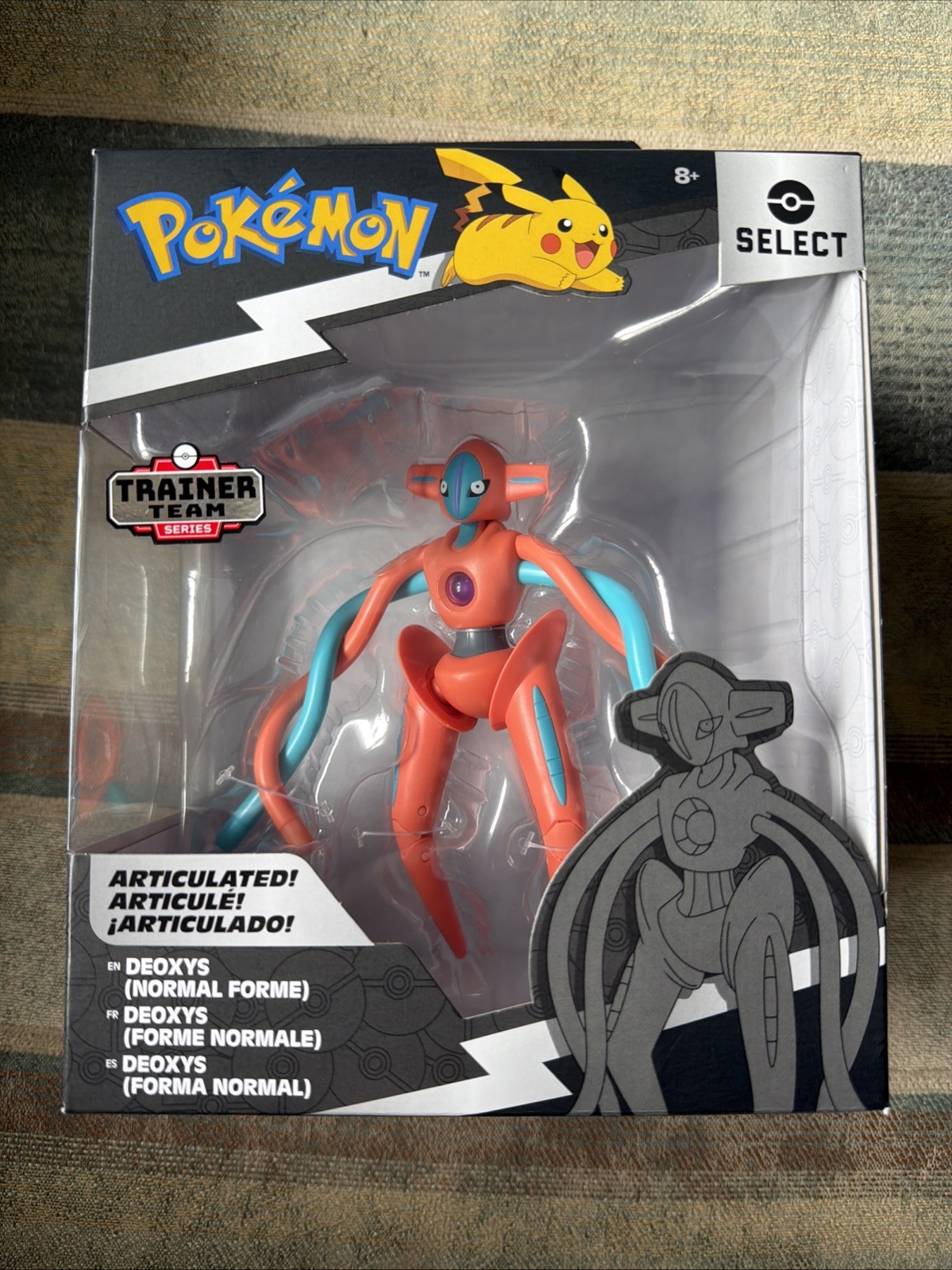 Pokemon Select Trainer Team Deoxys figure