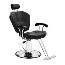 New Reclining Salon Barber Chair Haircut Hydraulic Swivel Chair Adjustable