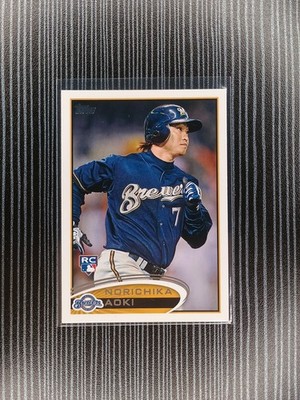 2012 Topps Baseball Norichika Aoki RC #507 Brewers