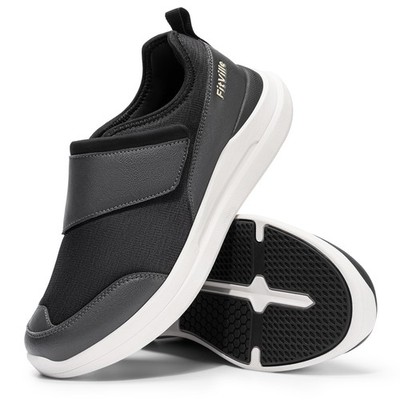 FitVille Diabetiker-Schuhe für Herren extra weit Arbeiten und im Alltag EasyTop