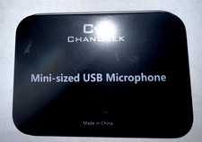 ChanGeek Mini USB Microphone for Laptop and Desktop, Universal