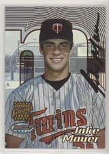 2002 Bowman's Best Auto Red Jake Mauer #121 Rookie Auto RC