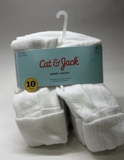 Cat & Jack BOBBY SOCKS Stretch Crew Socks