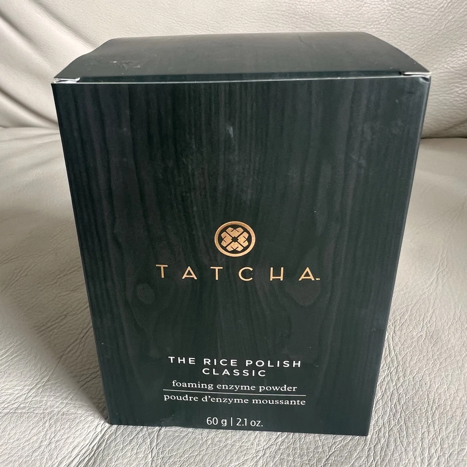Tatcha The Rice Polish Classic foaming enzyme powder 60 g | 2.1 oz. NIB SEALED - Image 2 of 4