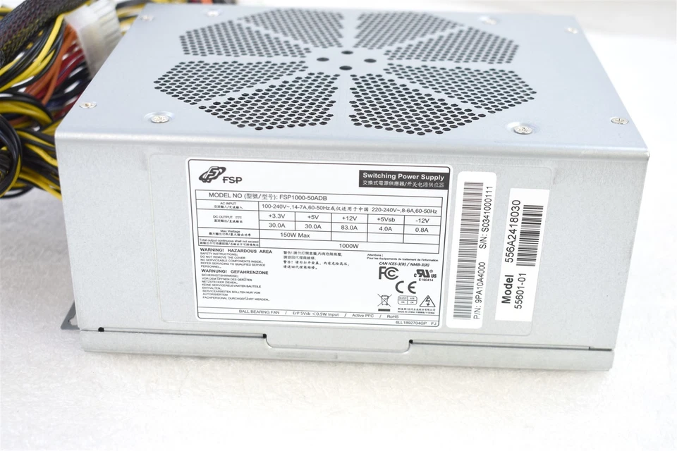 FSP FSP1000-50ADB Industrial PC Power Supply 1000W ATX - Image 2 of 4