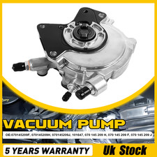 070145209J Brake Vacuum Pump For VW Transporter T5 Multivan 2.5 TDI 2003-2009 UK