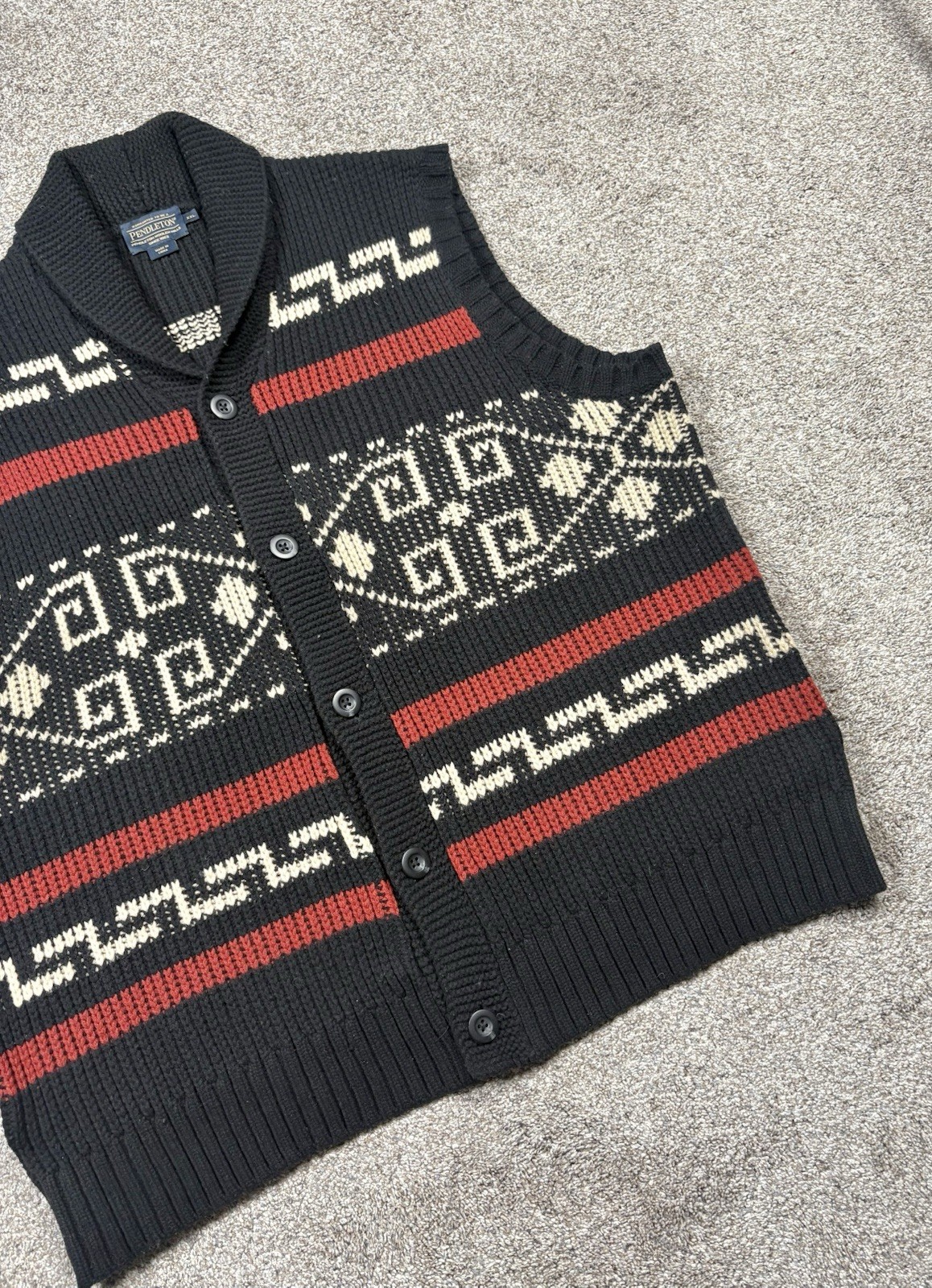 Pendleton The Original Westerley Sweater Vest Men… - image 4