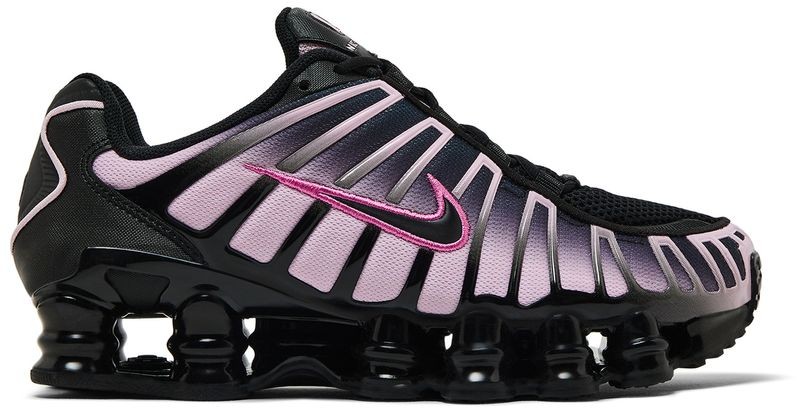 Size 8 - Nike Shox TL Black Playful Pink W for sale online | eBay