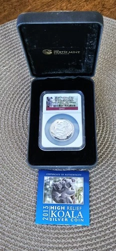 2013 $1 AUSTRALIA KOALA SILVER DOLLAR NGC PF70 UCAM #3797544-096 FIRST OF 1000