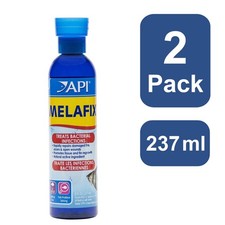 2 x 237ml API Melafix - Natürliches botanisches Heilmittel gegen bakterielle Fischinfektionen |