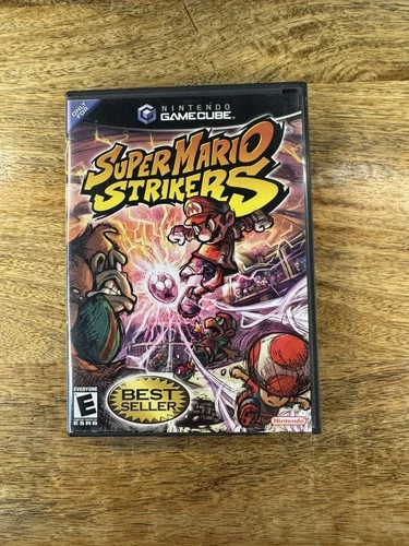 New ListingNintendo Super Mario Strikers GameCube with Case and Manuals CIB Clean + Tested