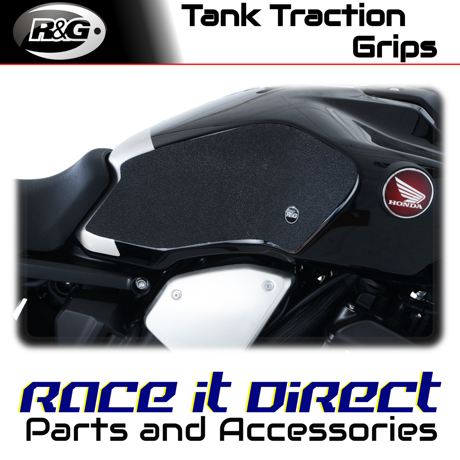 Tank Traction Grips for Honda CB1000R PLUS 2018-2020 Clear R&G
