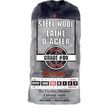 Rocky Mountain Goods #00 Steel Wool Pads - 12 Pack of Very Fine for...