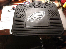 Tapis de sol en vinyle résistant pour voiture Philadelphia Eagles une pièce 17" x 14"