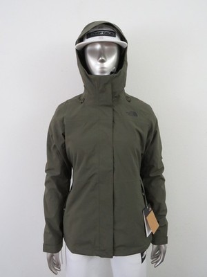 Womens The North Face Toro Peak Triclimate in Fleece Waterproof Jacket  Green