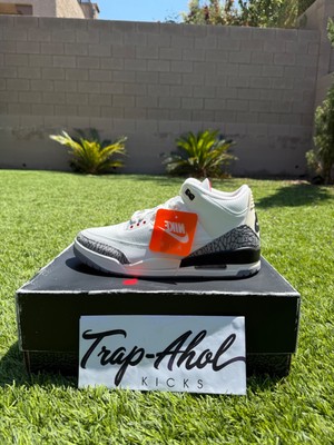 Size 15 - Jordan 3 Retro Mid White Cement Reimagined for sale