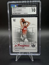 2024-25 Panini Court Kings - Works in Progress Reed Sheppard #8 Violet /49 (RC)