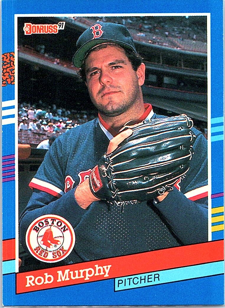 1991 Donruss #250b Rob Murphy Boston Red Sox